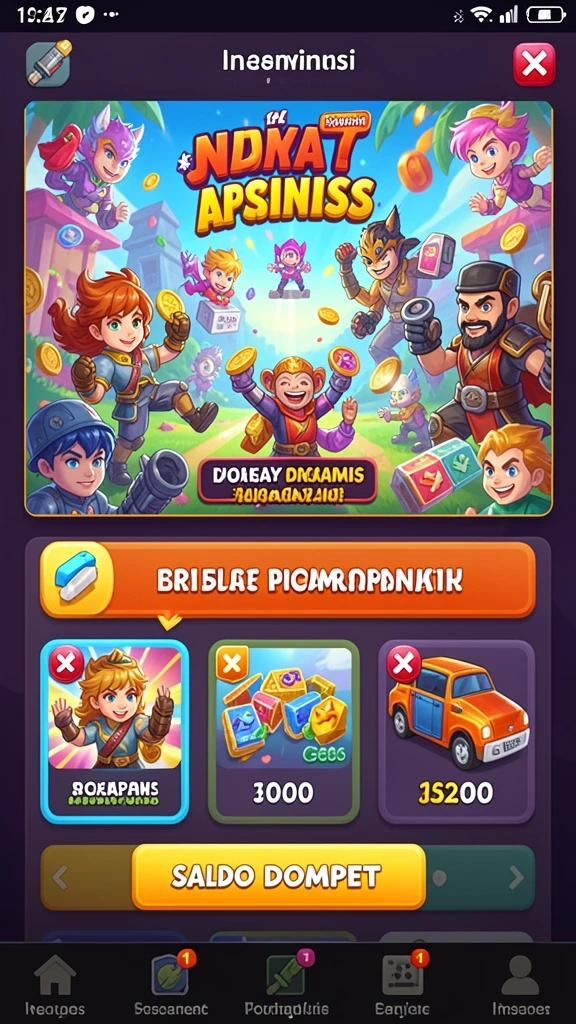 Screenshot putarmega nomor 2